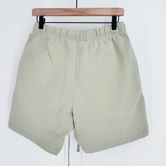 Essentials Fear of God Fleece Shorts Size XS Seafoam Green 6" inseam - Picture 12 of 13